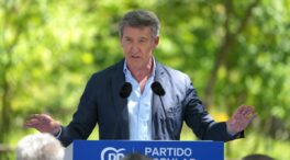 Feijóo ordena retirar logos del PP en la concentración contra Sánchez del 8 de junio